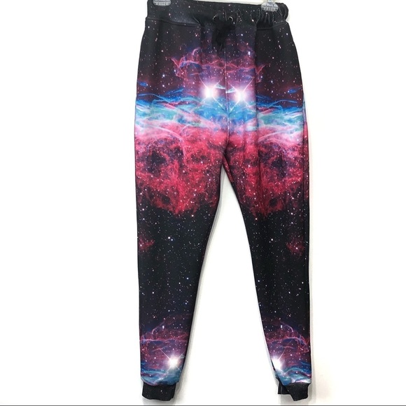 Mr 1991INC & Miss GO Galaxy Style Taco Pizza Cat Jogger Pant– Size M - Picture 5 of 11